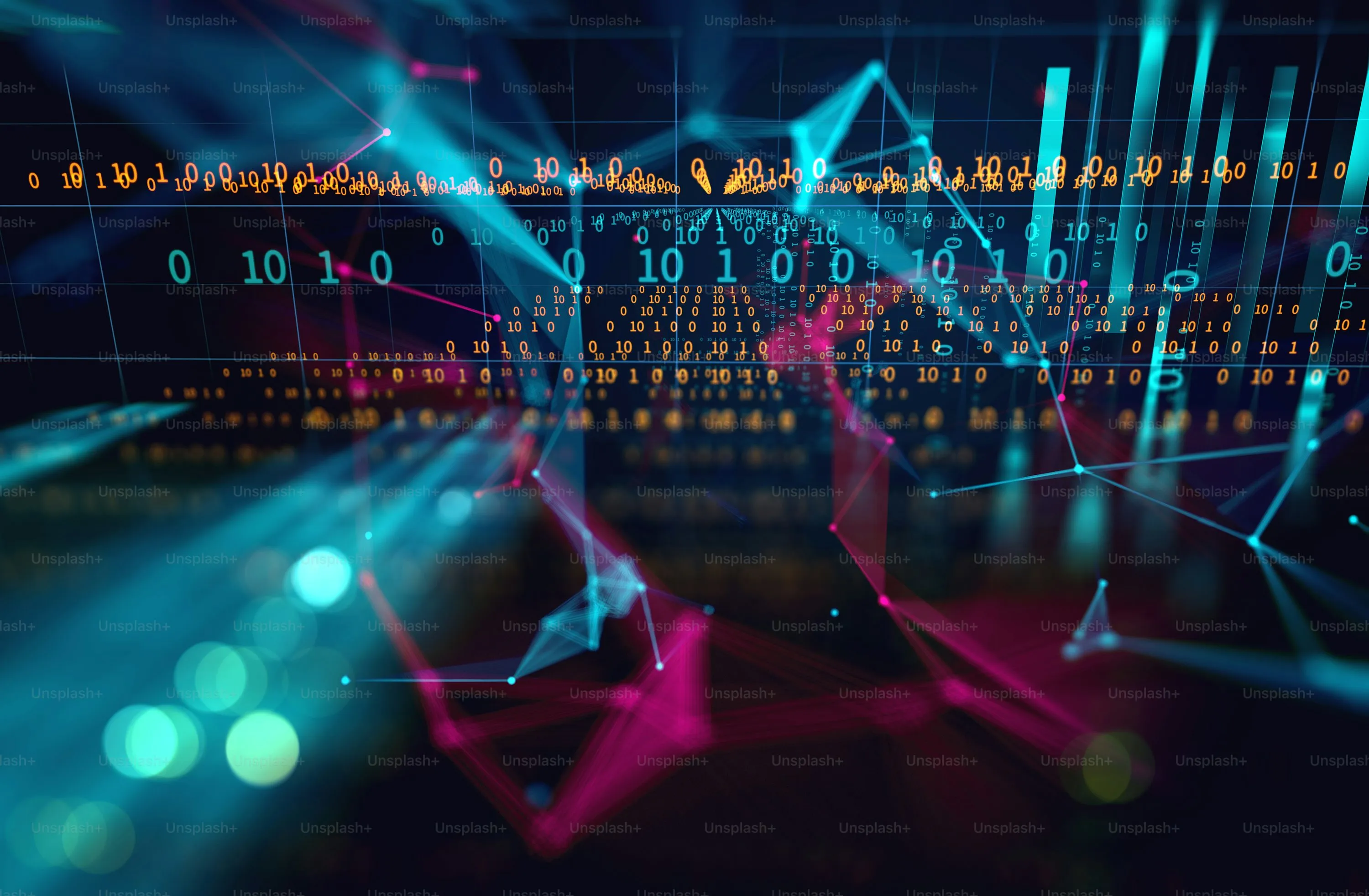 Financial growth chart and investment concept